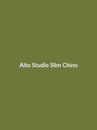 Alto Studio, Alto Studio Slim Chino Olive, Olive