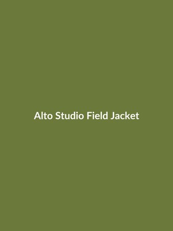 Alto Studio, Alto Studio Field Jacket Olive, Olive