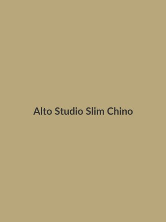 Alto Studio, Alto Studio Slim Chino Khaki, Khaki