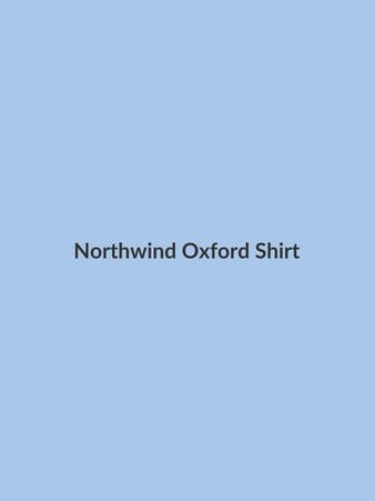 Northwind, Northwind Oxford Shirt Light Blue, Light Blue